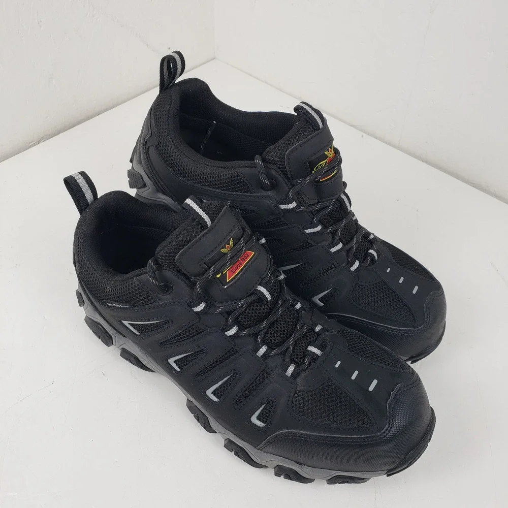 Thorogood 804-6293 Mens 9.5 M Waterproof Safety Toe Work Shoes Black EH